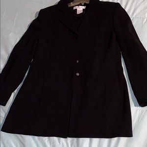 Black suit jacket